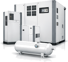 Lubricated Rotary Screw Compressors